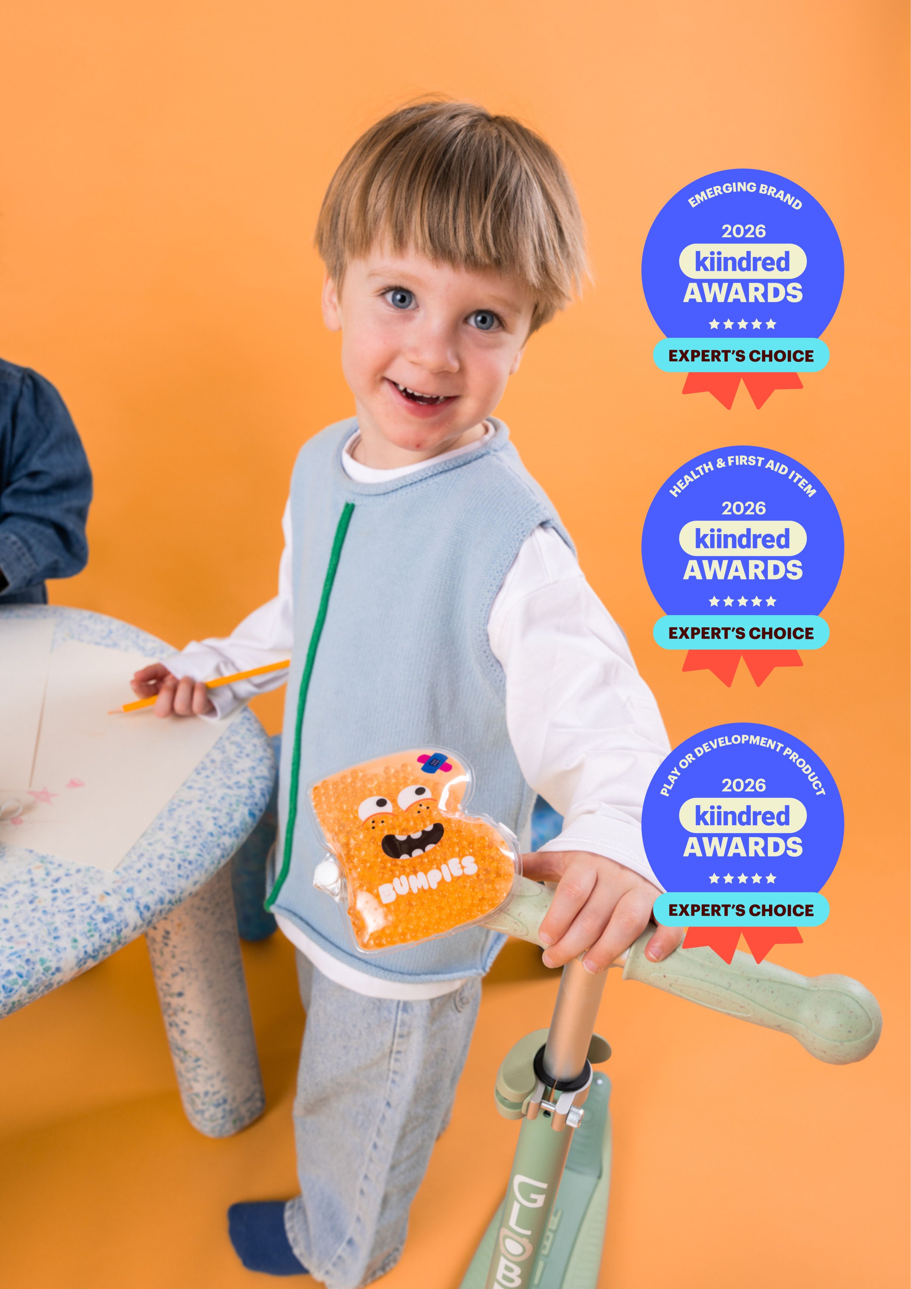 BRUISER | Reusable Hot & Cold Ice Pack for Kids